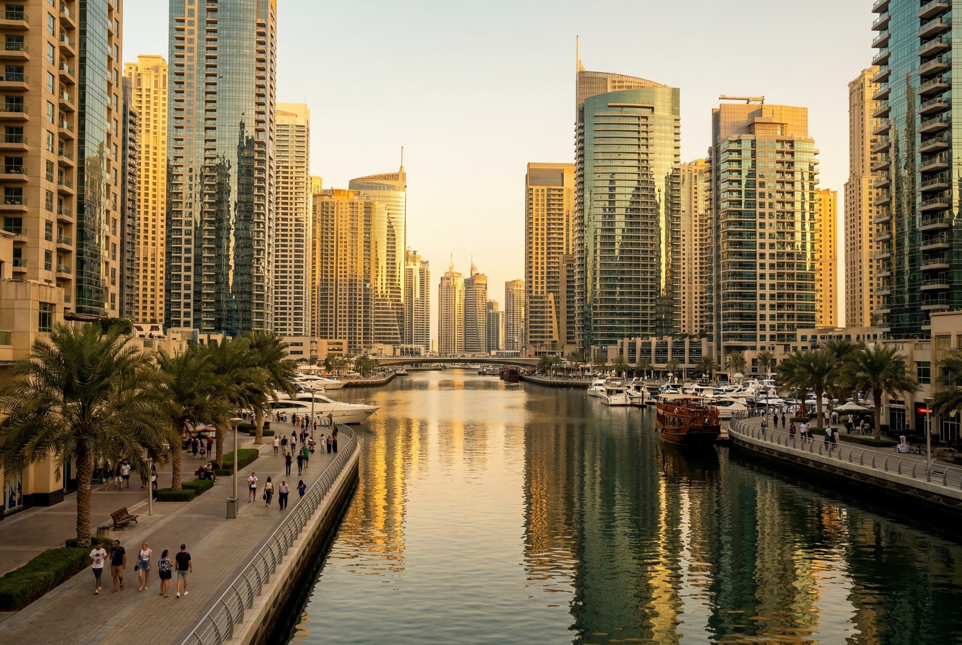 Dubai Marina skyline