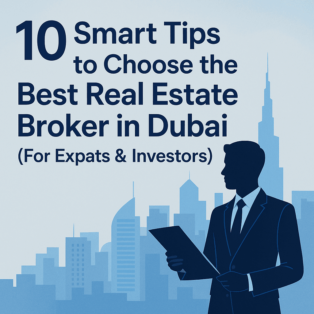 10 Smart Tips to Choose the Best Real Estate Broker in Dubai (For Expats & Investors)