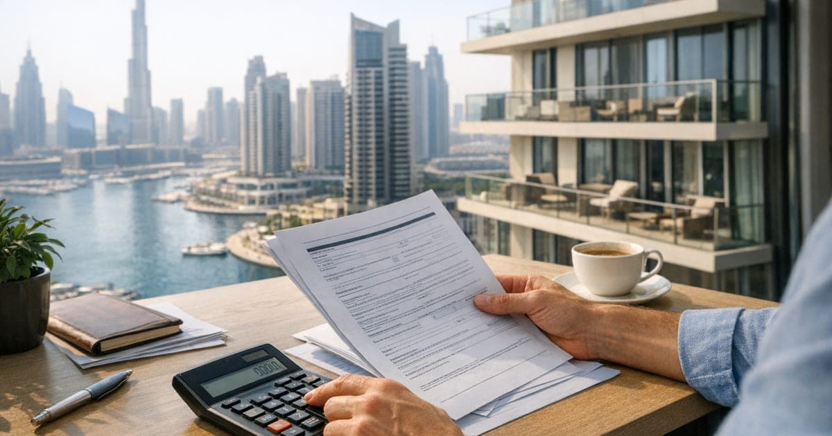 Dubai Mortgage Buyers: UAE Central Bank Rule Means You Must Pay DLD + Broker Fees in Cash (How to Budget in 2026)